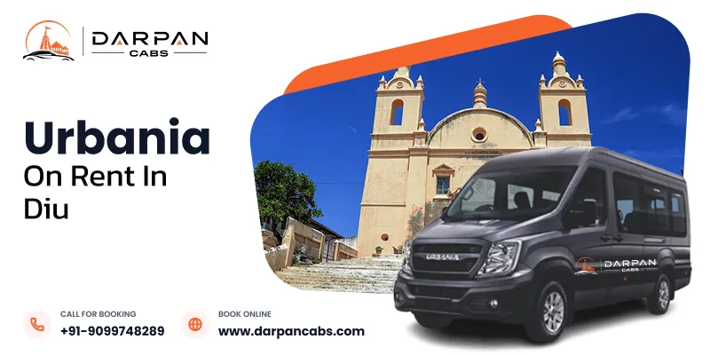Urbania Tempo Traveller on Rent in Diu | Hire Urbania Tempo Traveller in Diu - Darpan Cabs 
