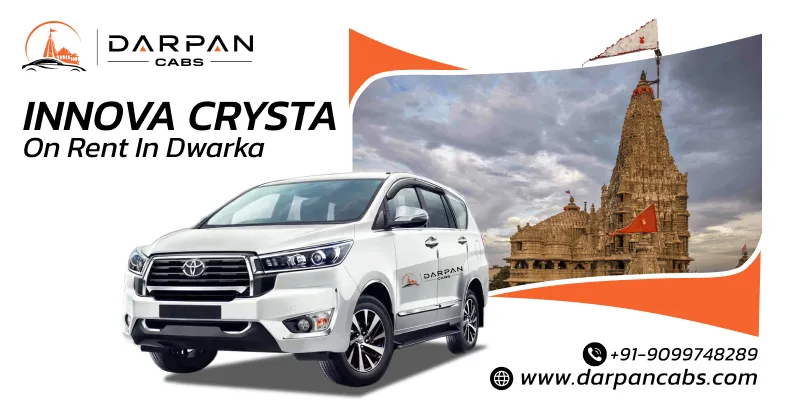 Innova Crysta on rent in Dwarka | Hire Innova Crysta in Dwarka - Darpan Cabs