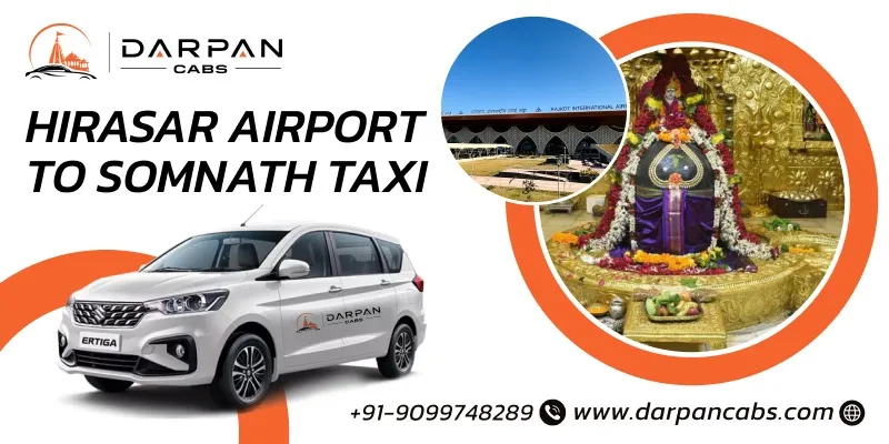  Hirasar Airport to Somnath Cab